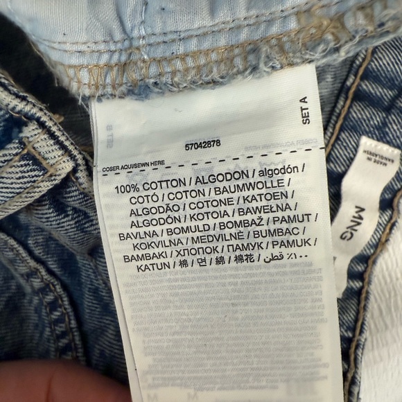 Mango Low Rise Denim Mini Skirt - Picture 4 of 4